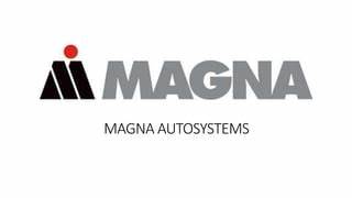 Autosystems, a division of Magna Exteriors Inc